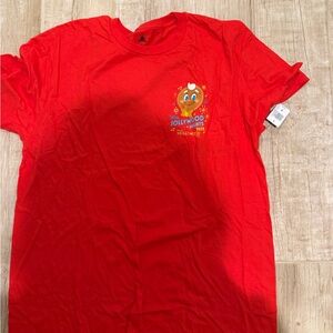 Disney parks Jollywood nights 2025 Red Jolly Holiday T-Shirt